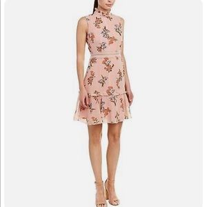 NWT’s Donna Morgan chiffon high neck dress